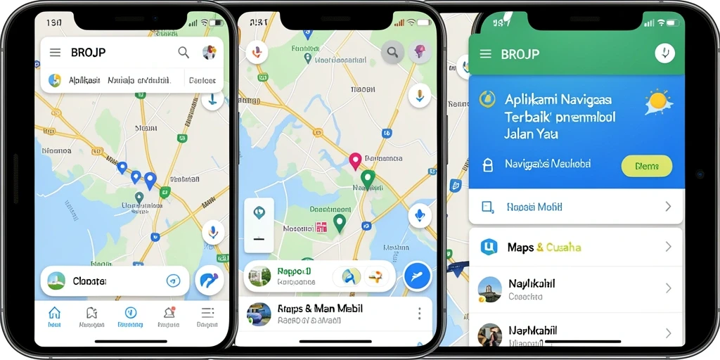Antarmuka dan fitur navigasi utama BROJP yang memudahkan pengguna.