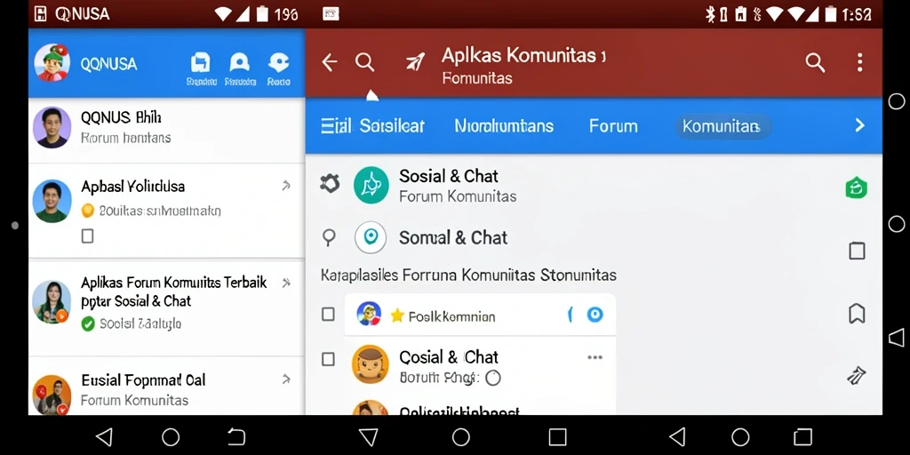 Tampilan antarmuka QQNUSA yang menarik dan user-friendly.