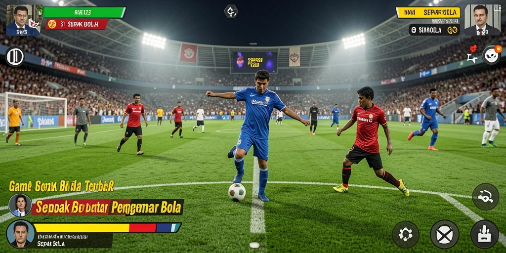 Tampilan antarmuka SINAR123 dengan fitur Sepak Bola yang menarik.