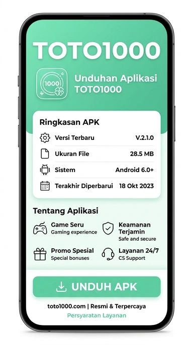 Unduh APK toto1000: Panduan Lengkap untuk Pemain di Indonesia